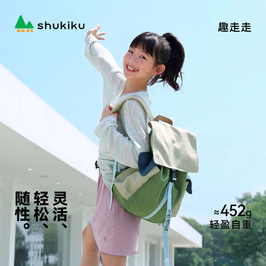 【超模君精选儿童】shukiku方趣子母休闲双肩背包 商品图2
