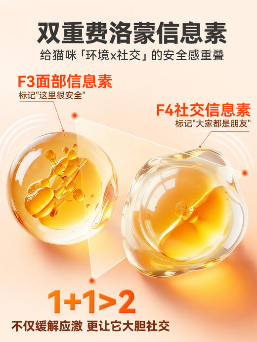 普安特猫咪防应激舒缓剂安抚情绪猫咪外出信息素喷雾插电款猫面部信息素多乐宁 商品图4