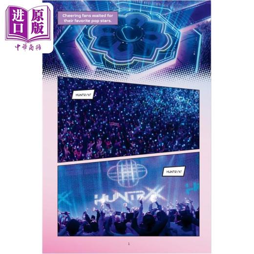 预售 【中商原版】Kpop猎魔女团 电影漫画版 官方漫画改编版 英文原版 Kpop Demon Hunters The Movie in Comics  商品图4
