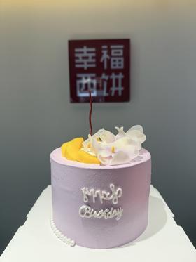 【雾紫寻芒】1-2磅儿童蛋糕（东莞私人定制）