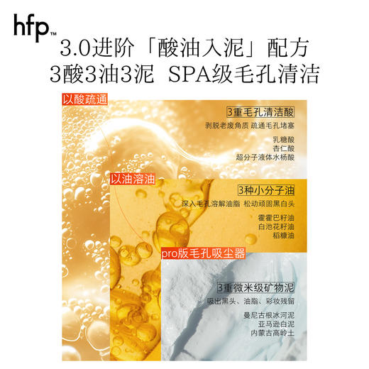 【正品直售】hfp™果酸净澈清洁面膜 果酸泥膜3.0 商品图5