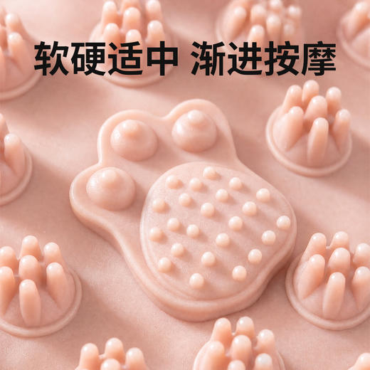 行走的足疗馆！踩一踩全身放松！【单拍不发货 加购2双到手59.9元】沐初良品 磁石新款按摩拖鞋 JJ9015 商品图4