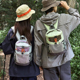 汇奇宜 户外拼色登山包 减负护肩 出行百搭 3色可选