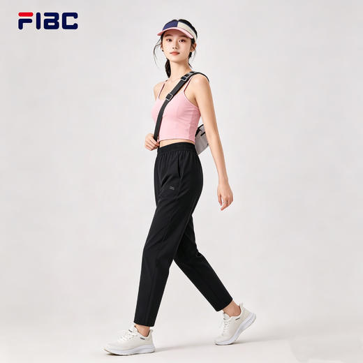 【2件装】高尔夫矩阵冰晶裤，薄荷因子凉感印花，驱蚊 ，防晒，吸湿速干裤 男女同款，不挑身高体型休闲裤 商品图2