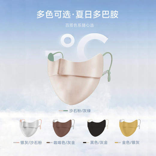 万事利桑蚕丝面罩-云朵 商品图4