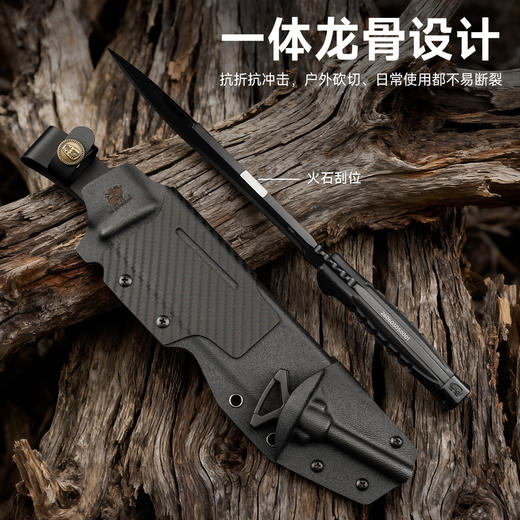 汉道MagnaCut版洛克生存刀PLUS柳叶排障刀户外多功能直刀 商品图4