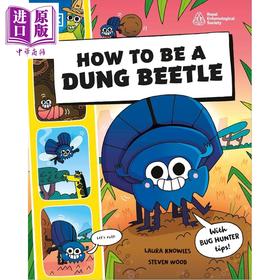 预售 【中商原版】DK漫画章节 如何成为一只蜣螂 How to be a Dung Beetle 英文原版 儿童绘本 动物故事书 自然图画小说 进口童书