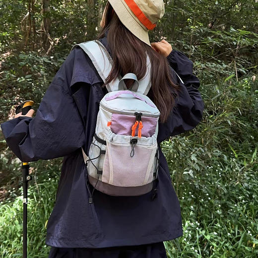 汇奇宜 户外拼色登山包 减负护肩 出行百搭 3色可选 商品图2