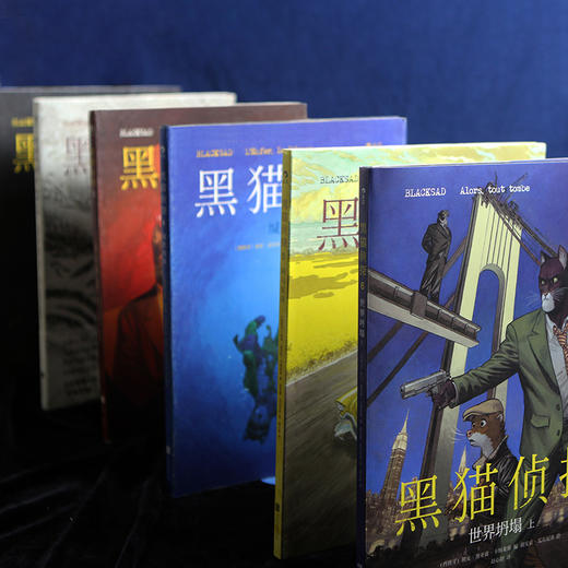 黑猫侦探1-7（7册）：阴影之间+极寒之国+红色灵魂+缄默地狱等 套装7册 商品图2