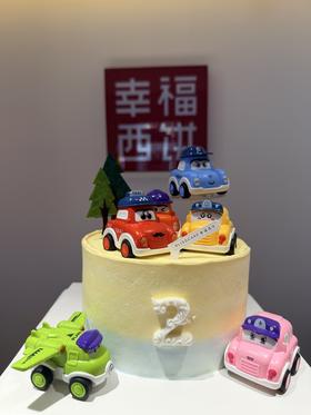 【汽车总动员】1-2磅儿童蛋糕（东莞私人定制）