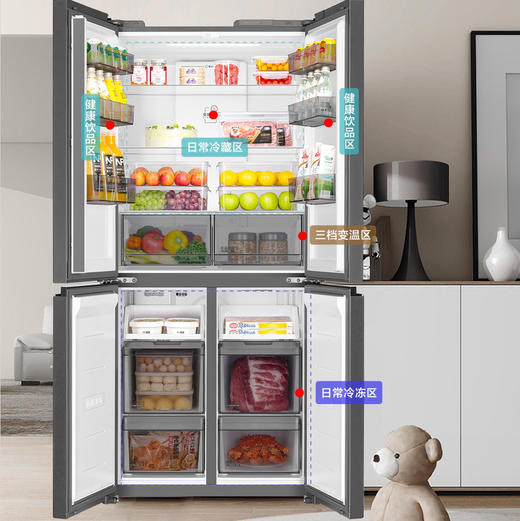 海尔（Haier）冰箱 BCD-501WGHTDEDF7U1 商品图7