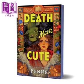 预售 【中商原版】死亡遇上可爱 刷边版 英文原版 Death Meets Cute Deluxe Edition J Penner