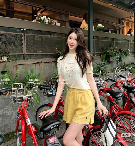 拉夫亚麻阔腿短裤女夏季060807 商品图8