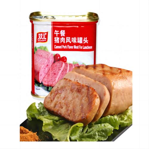 双汇340g午餐猪肉风味罐头 商品图3