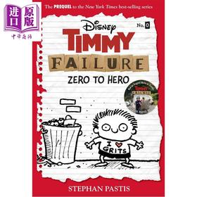预售 【中商原版】囧侦探提米 英雄诞生 幽默中级阅读 Timmy Failure Zero to Hero Timmy Failure Prequel 英文原版 Stephan Pastis