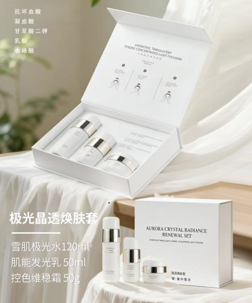 plws-护肤套 补水套/美白套/修护套/祛痘套  痘痘肌 面部套 家居套 买十送一  极光 多维  屏障修复 商品图12