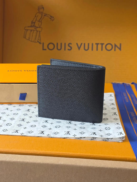 春夏特惠💰340 原单LV 短款钱包M60053 十字纹 AMERIGO 钱夹 商品图1