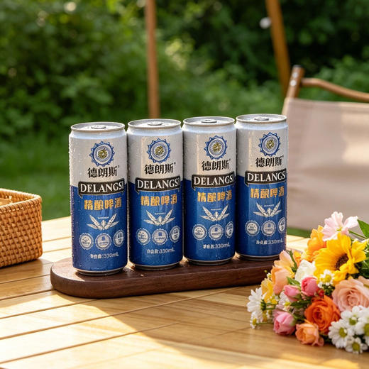 德朗斯12.1度精酿啤酒 330ml*24罐/箱 商品图6