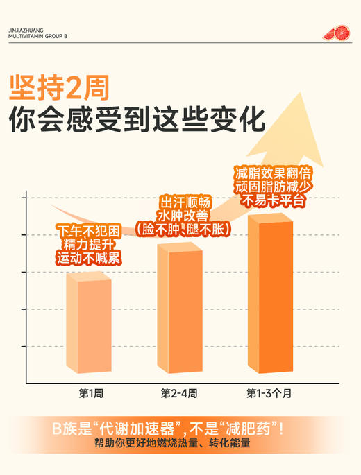 多种维生素B族片(运动营养食品耐力类)-血橙味-积分兑换 商品图5