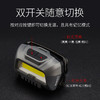 山力士EOS2双光泛光头灯头戴式工作登山夜跑钓鱼干电池防水头灯 商品缩略图3