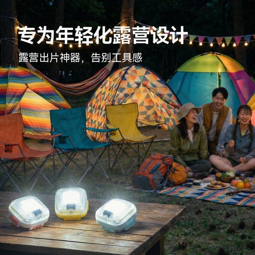 山力士CH500便携式露营强光强磁小手电筒充电户外多功能随身头灯 商品图1
