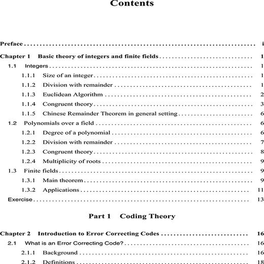 编码密码学的数学理论(英文版) 商品图1