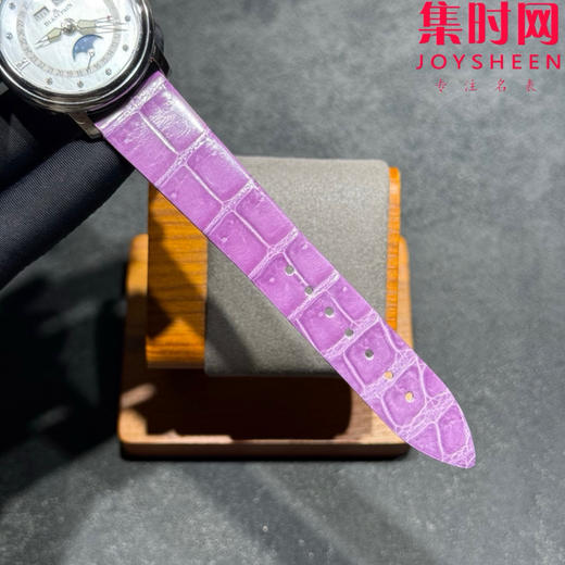 V2升级版 宝珀月亮美人系列天然贝母盘女表 女士机械腕表 JB女装3663全历月相腕表35mm 商品图6
