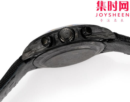 TW劳力士宇宙计时迪通拿系列之碳纤维定制版 Diw改装碳纤维迪通拿 男士腕表 魔术贴表带 不仅佩戴轻便，而且外表坚硬 商品图5