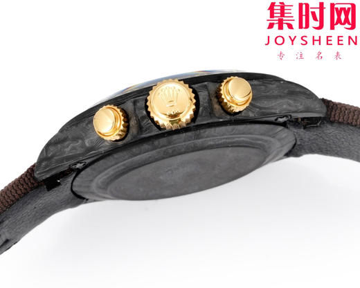 TW劳力士宇宙计时迪通拿系列之碳纤维定制版 Diw改装碳纤维迪通拿 男士腕表 魔术贴表带 不仅佩戴轻便，而且外表坚硬 商品图5