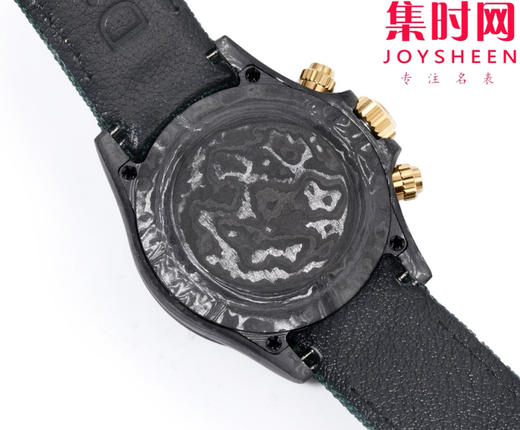 TW劳力士宇宙计时迪通拿系列之碳纤维定制版 Diw改装碳纤维迪通拿 男士腕表 魔术贴表带 不仅佩戴轻便，而且外表坚硬 商品图7