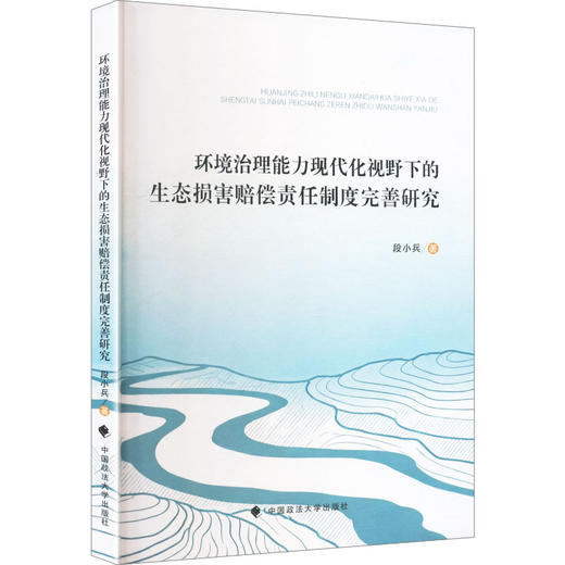 环境治理能力现代化视野下的生态损害赔偿责任制度完善研究 商品图0