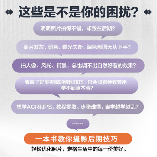 Camera Raw/Photoshop数码摄影后期从入门到精通 摄影后期教程书PS摄影书籍修图后期调色ACR教程 商品图1