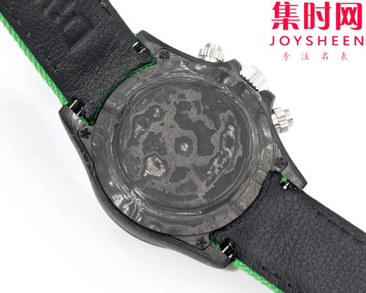 TW劳力士宇宙计时迪通拿系列之碳纤维定制版 Diw改装碳纤维迪通拿 男士腕表 魔术贴表带 不仅佩戴轻便，而且外表坚硬 商品图7