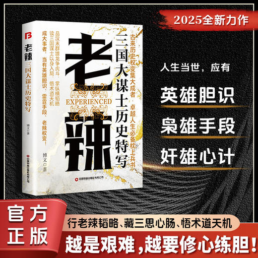 老辣:三国大谋士历史特写 商品图0