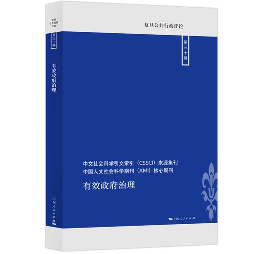 有效政府治理 商品图0