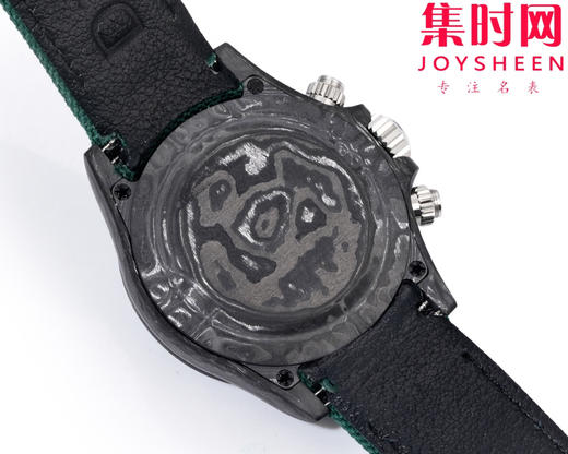 TW劳力士宇宙计时迪通拿系列之碳纤维定制版 Diw改装碳纤维迪通拿 男士腕表 魔术贴表带 不仅佩戴轻便，而且外表坚硬 商品图7