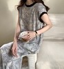 （3-7天发货）中式棉绸睡衣（2026新款），轻薄凉爽，出再多汗都不沾身，90-160斤都能穿，五色可选，26年新的印花图案，时髦不撞款 商品缩略图7