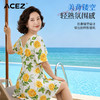 新款女士加肥泳衣美背镂空轻熟氛围感收腰显瘦小众设计性感海边沙滩度假必备 商品缩略图2