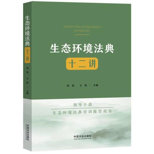 生态环境法典十二讲 商品图0