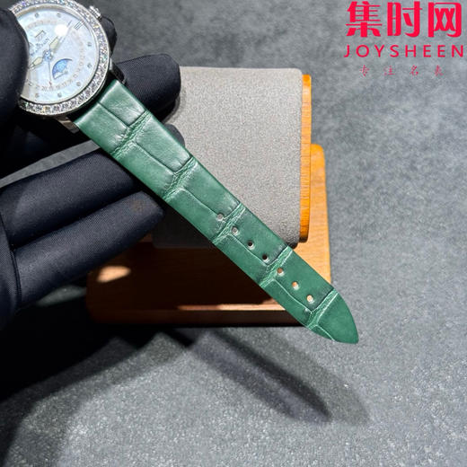 V2升级版 宝珀月亮美人系列天然贝母盘女表 女士机械腕表 JB女装3663全历月相腕表35mm 商品图6