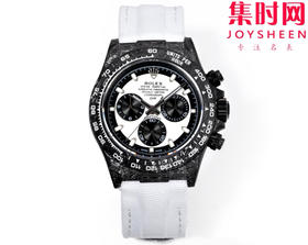 TW劳力士宇宙计时迪通拿系列之碳纤维定制版 Diw改装碳纤维迪通拿 男士腕表 魔术贴表带 不仅佩戴轻便，而且外表坚硬