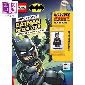 预售 【中商原版】乐高DC超级英雄 蝙蝠侠需要你LEGO®DC Super Heroes™  Batman Needs You 英文原版 LEGO