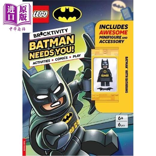 预售 【中商原版】乐高DC超级英雄 蝙蝠侠需要你LEGO®DC Super Heroes™  Batman Needs You 英文原版 LEGO 商品图0