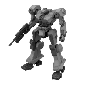 【盒损残次A类】万代 30MM 机战佣兵VI 境界天火 BALAM INDUSTRIES BD-011 MELANDER 拼装模型