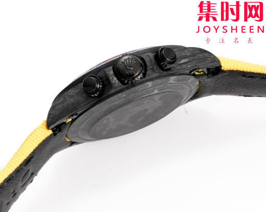 TW劳力士宇宙计时迪通拿系列之碳纤维定制版 Diw改装碳纤维迪通拿 男士腕表 魔术贴表带 不仅佩戴轻便，而且外表坚硬 商品图5