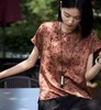 「东方贵女」新中式蚕丝红云纱气质小衫，桑蚕丝混纺，自带东方韵味又不挑人【3-5天发货】 商品缩略图5