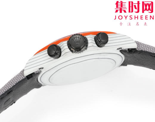 TW劳力士宇宙计时迪通拿系列之碳纤维定制版 Diw改装碳纤维迪通拿 男士腕表 魔术贴表带 不仅佩戴轻便，而且外表坚硬 商品图5