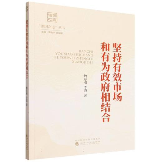 坚持有效市场和有为政府相结合 商品图0