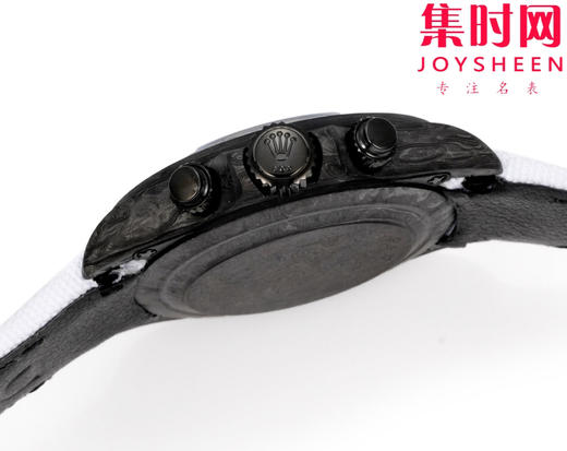 TW劳力士宇宙计时迪通拿系列之碳纤维定制版 Diw改装碳纤维迪通拿 男士腕表 魔术贴表带 不仅佩戴轻便，而且外表坚硬 商品图5