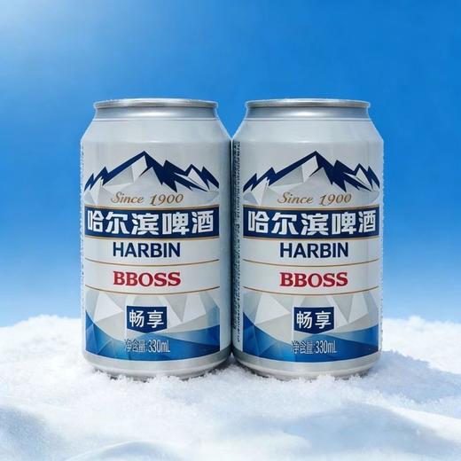 【2件十堰主城区包邮】哈尔滨畅享啤酒 330ml*6罐*4组/件（保质期到2026年8月17日，介意勿拍） 商品图1